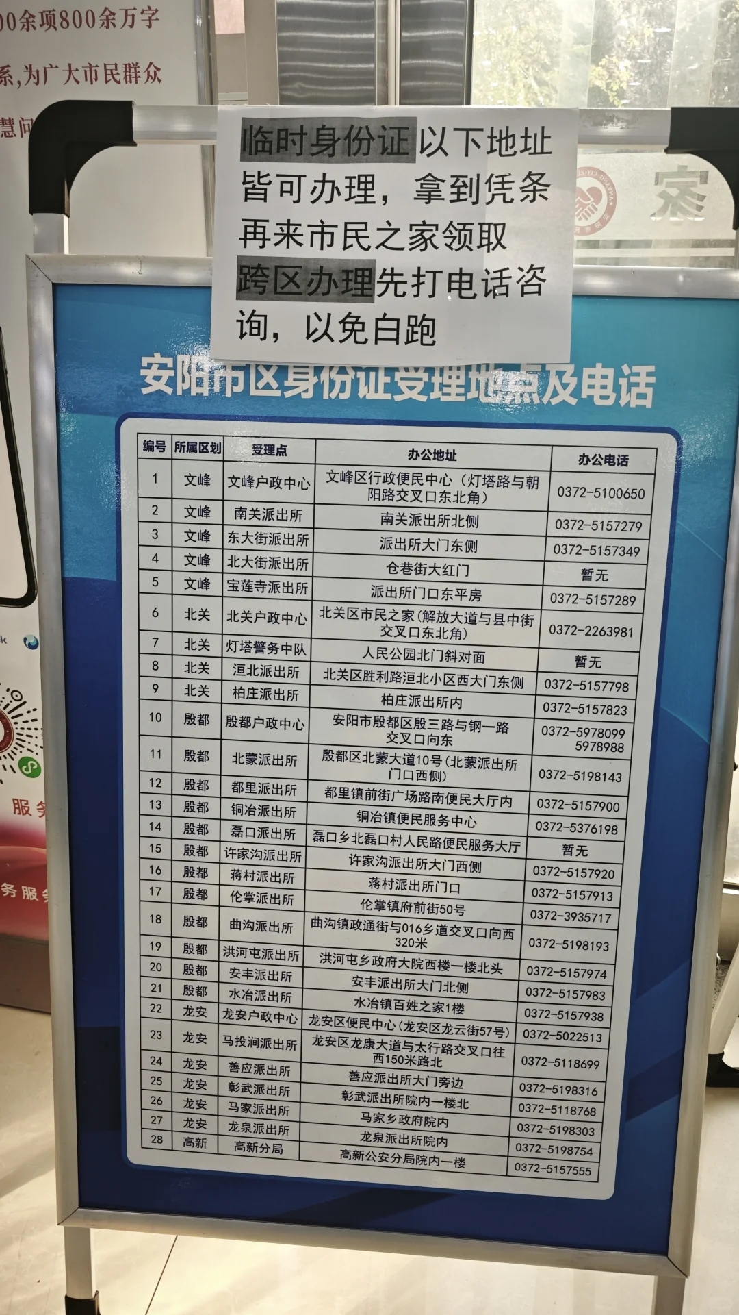 安阳换身份证