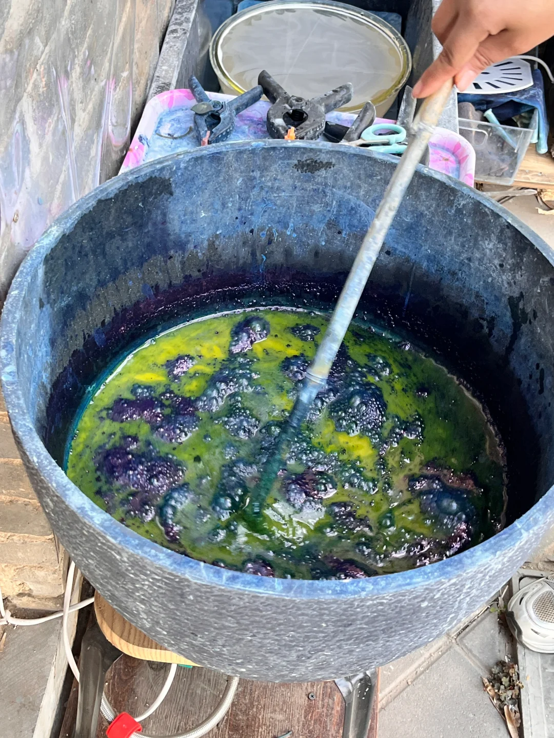 不用去大理！在安阳10+就可以体验扎染‼️