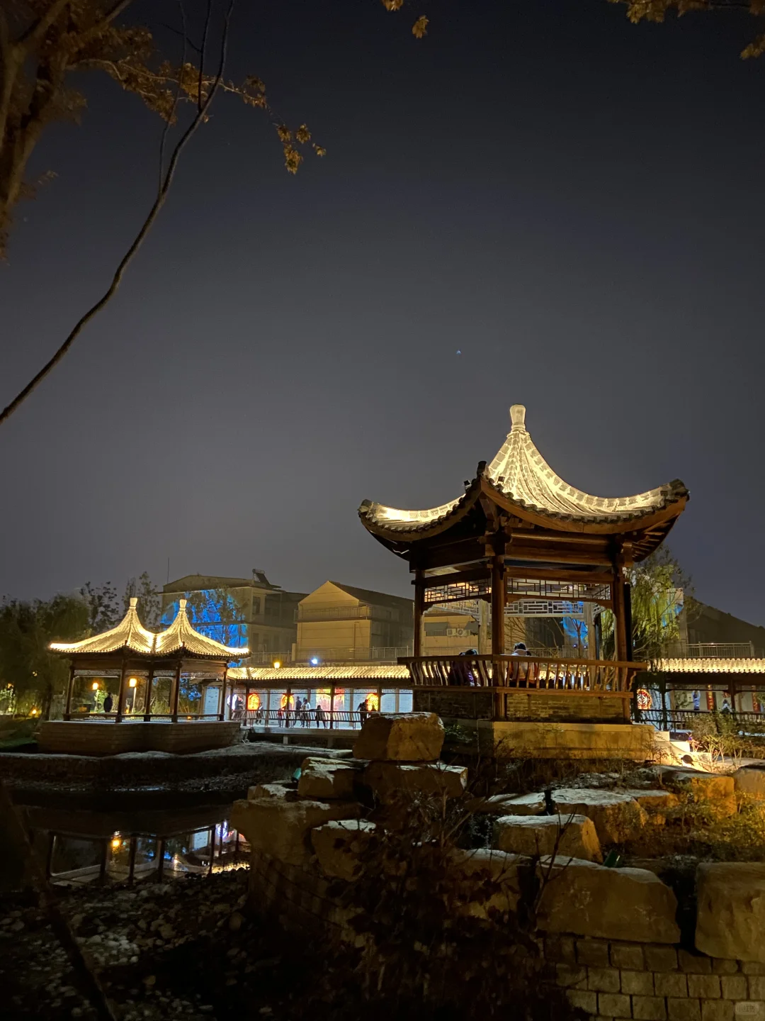 安阳版“水上威尼斯”🤩🤩避暑乘凉‼️超美夜景