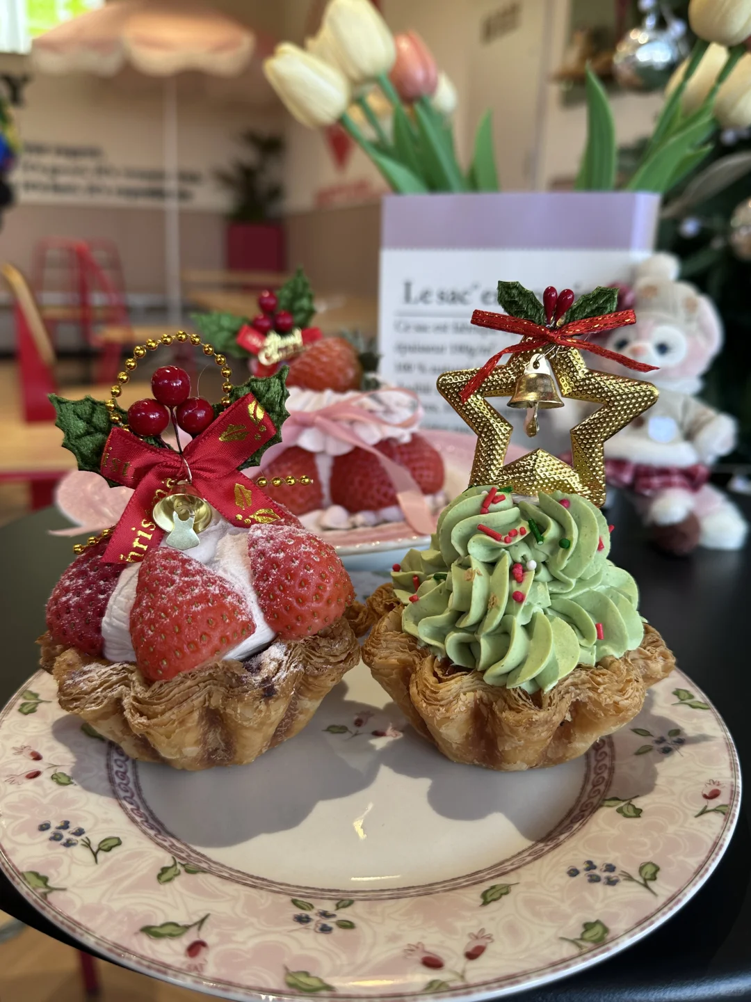 和女明星一起吃个下午茶～🍰