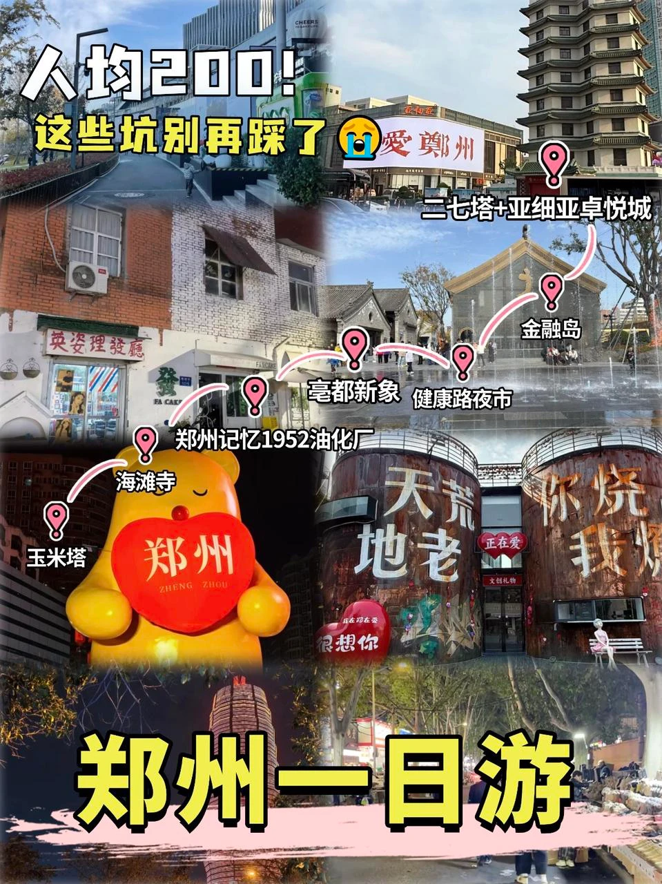 女大郑州一日游｜人均200！这些坑别再踩了