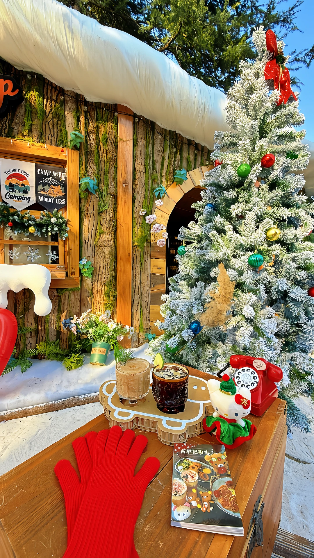 没去阿勒泰！！我在洛阳找到了童话般的雪屋❄️