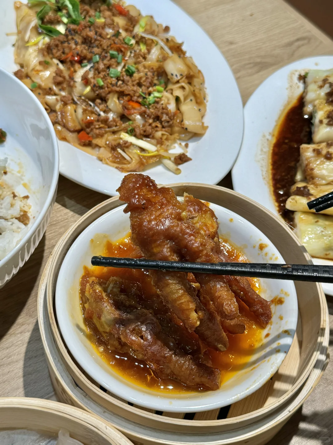 不是广州 在正弘汇 chao正宗肠粉！😭