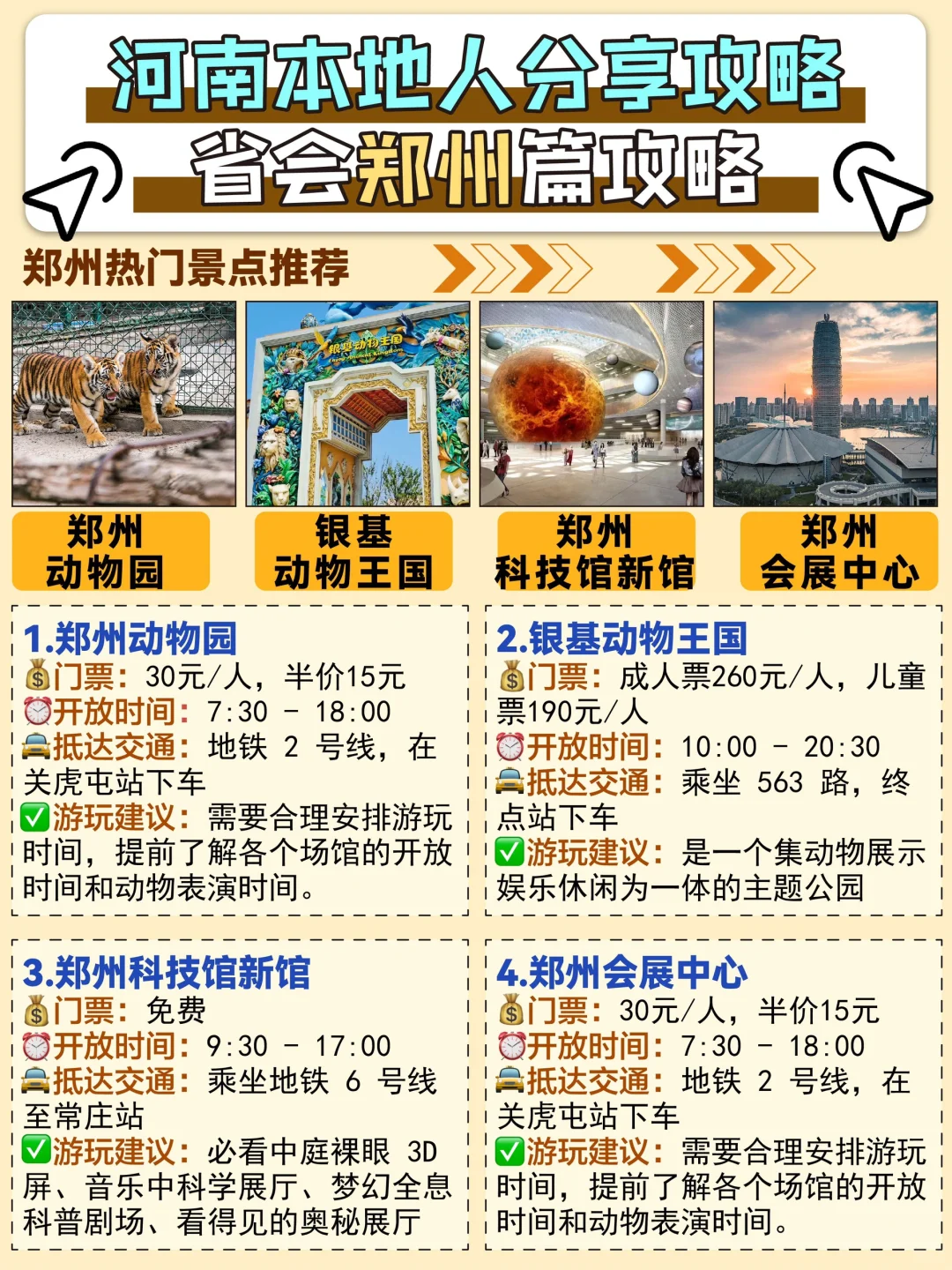 郑州超详细旅游攻略 | 来了就不想走