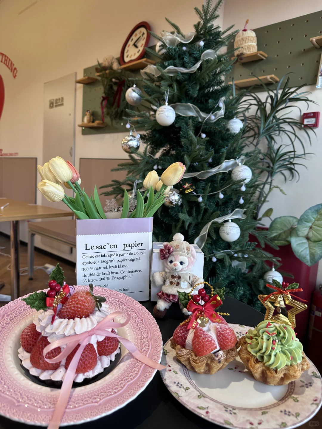 和女明星一起吃个下午茶～🍰