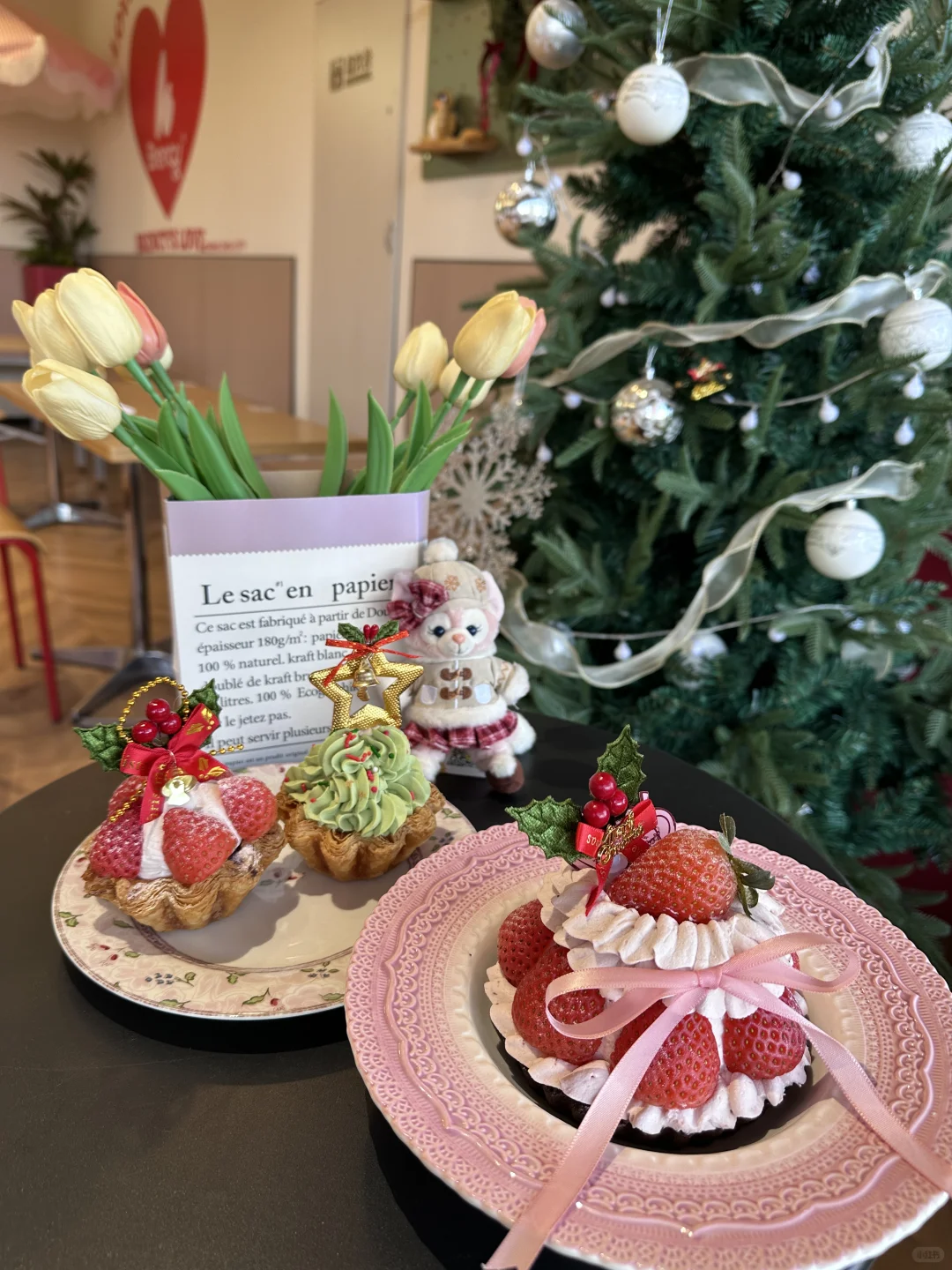 和女明星一起吃个下午茶～🍰