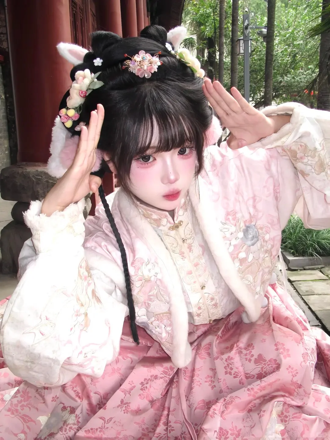 洛阳冬季暖呼呼的汉服妆造不要太美❗❗