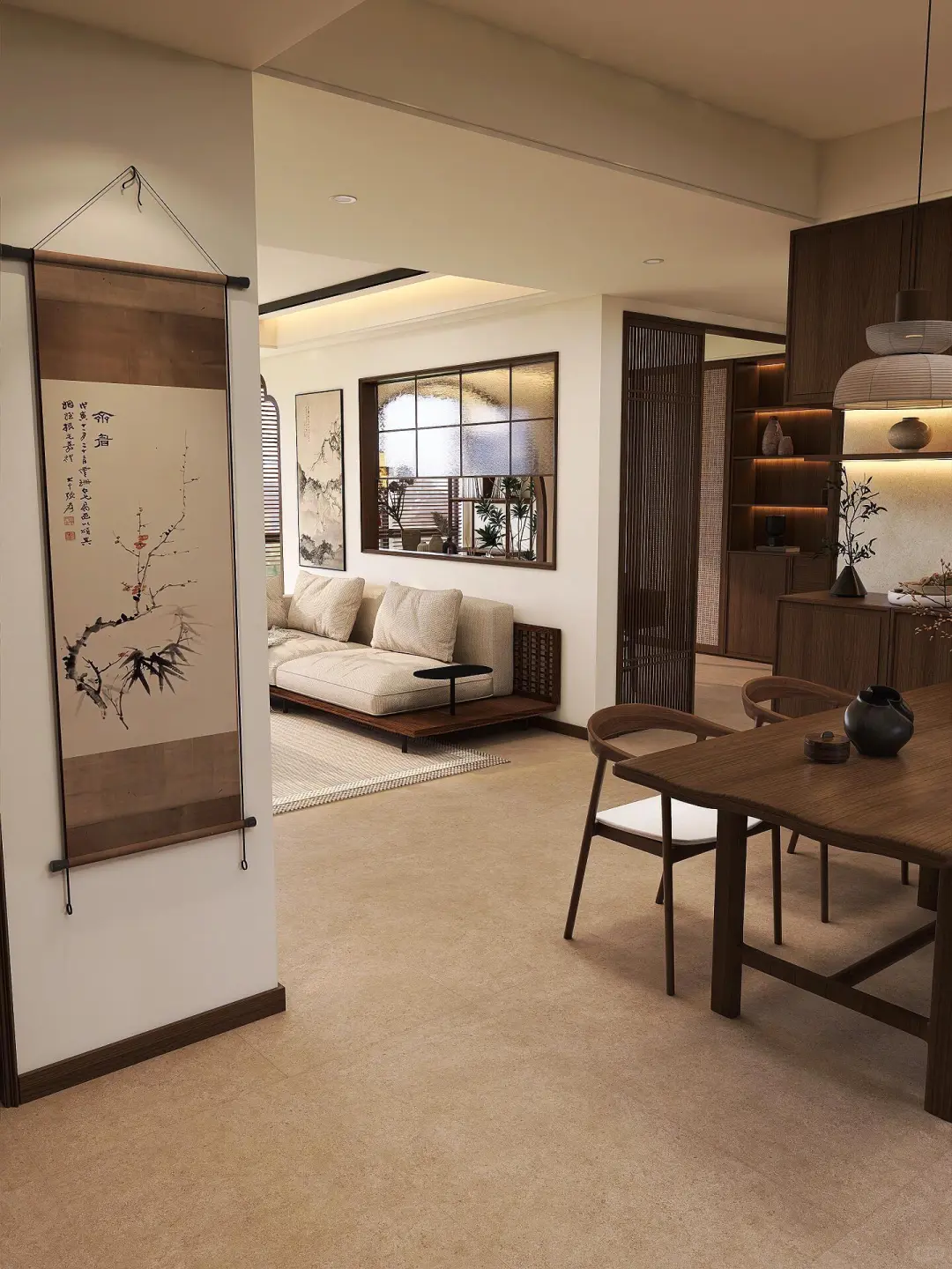 早知新中式落地这么高级！还跟爸妈犟啥嘴啊