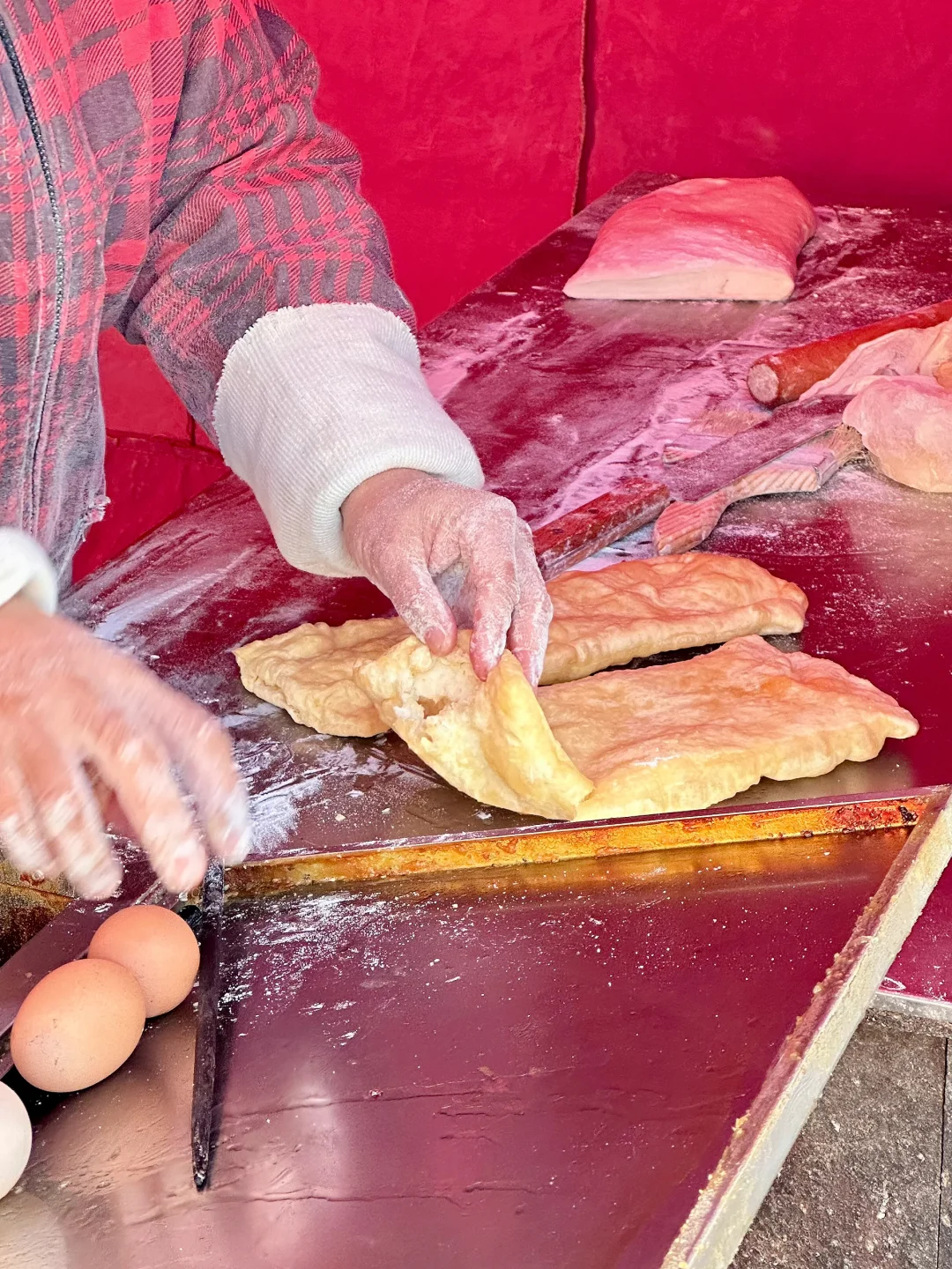 谁？？谁还没吃过？？咱大安阳的气布袋！！！