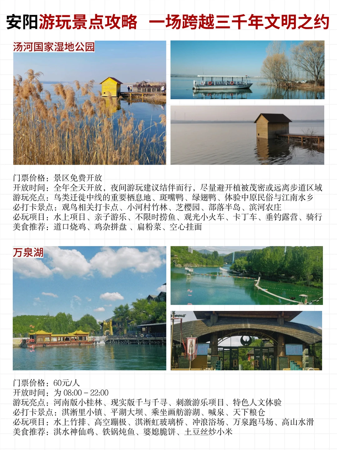 安阳旅游攻略来啦！一张图带你玩转河南安阳