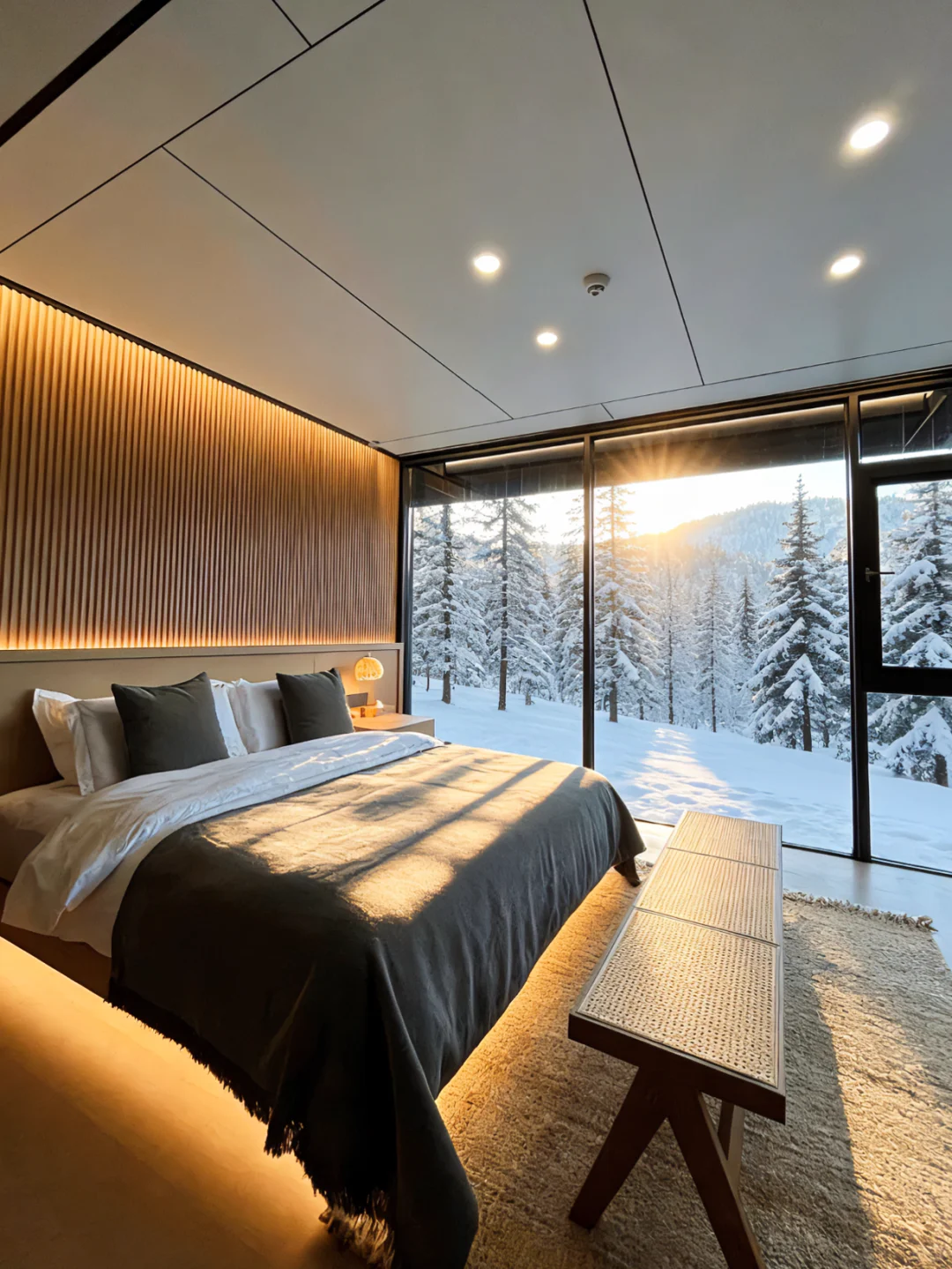 洛阳老君山！No.1的云端雪景酒店！躺看雾凇！