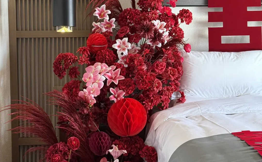 洛阳酒店婚房布置