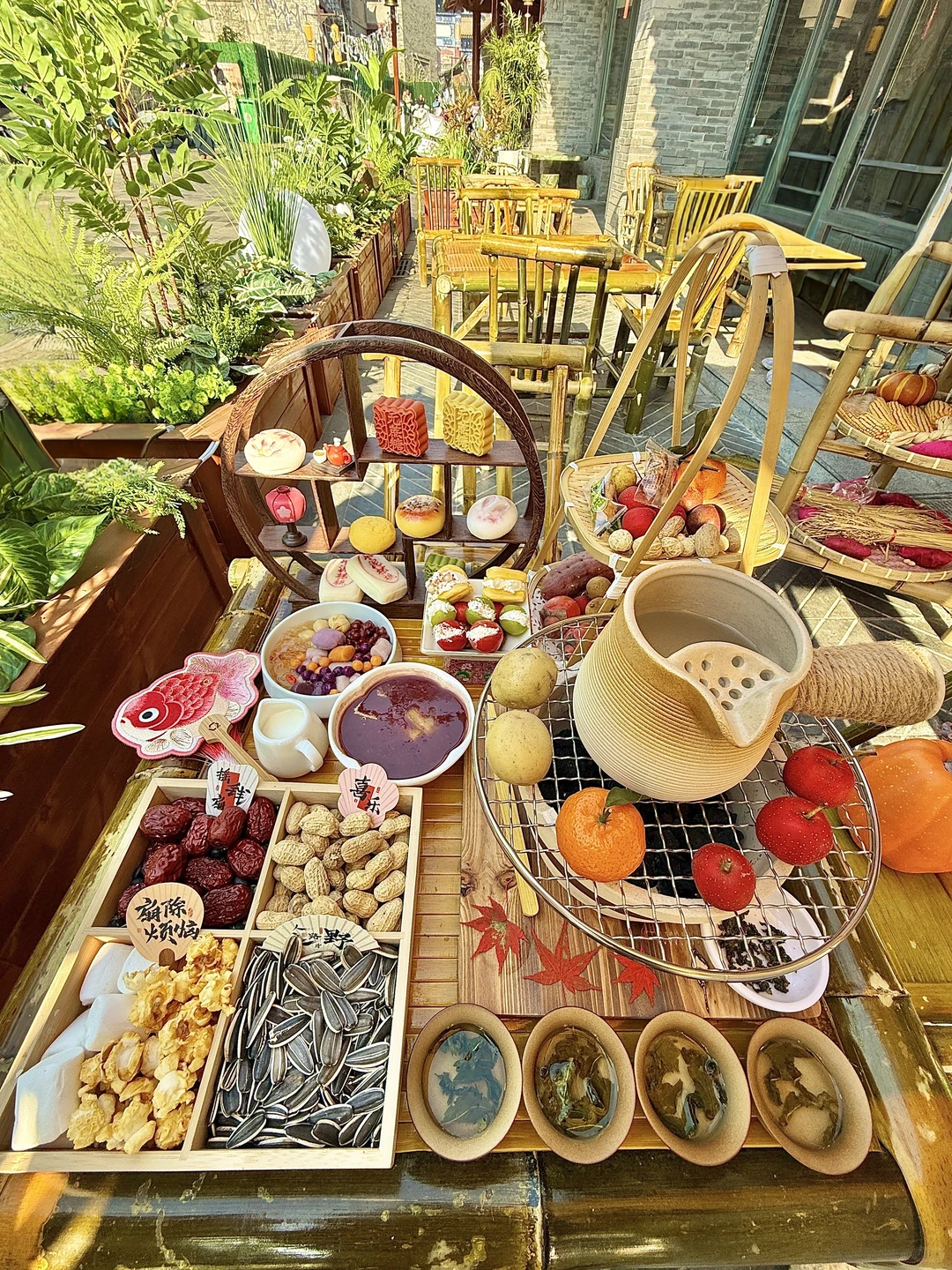 🍵没在北京，在洛阳胡同享受阳光☀️