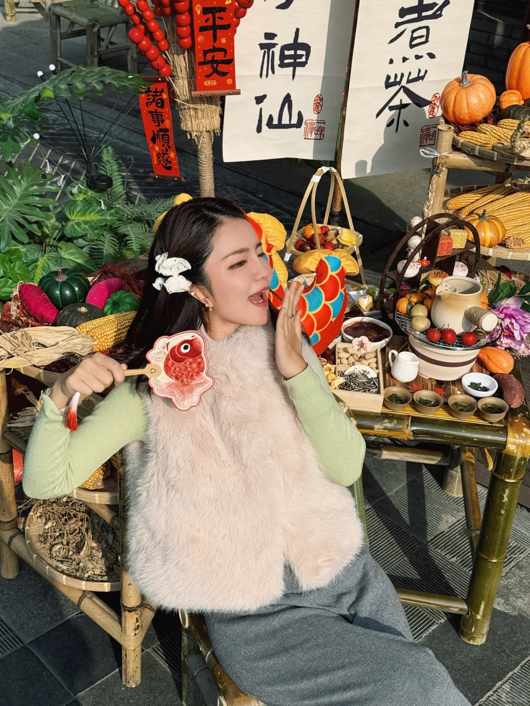 🍵没在北京，在洛阳胡同享受阳光☀️