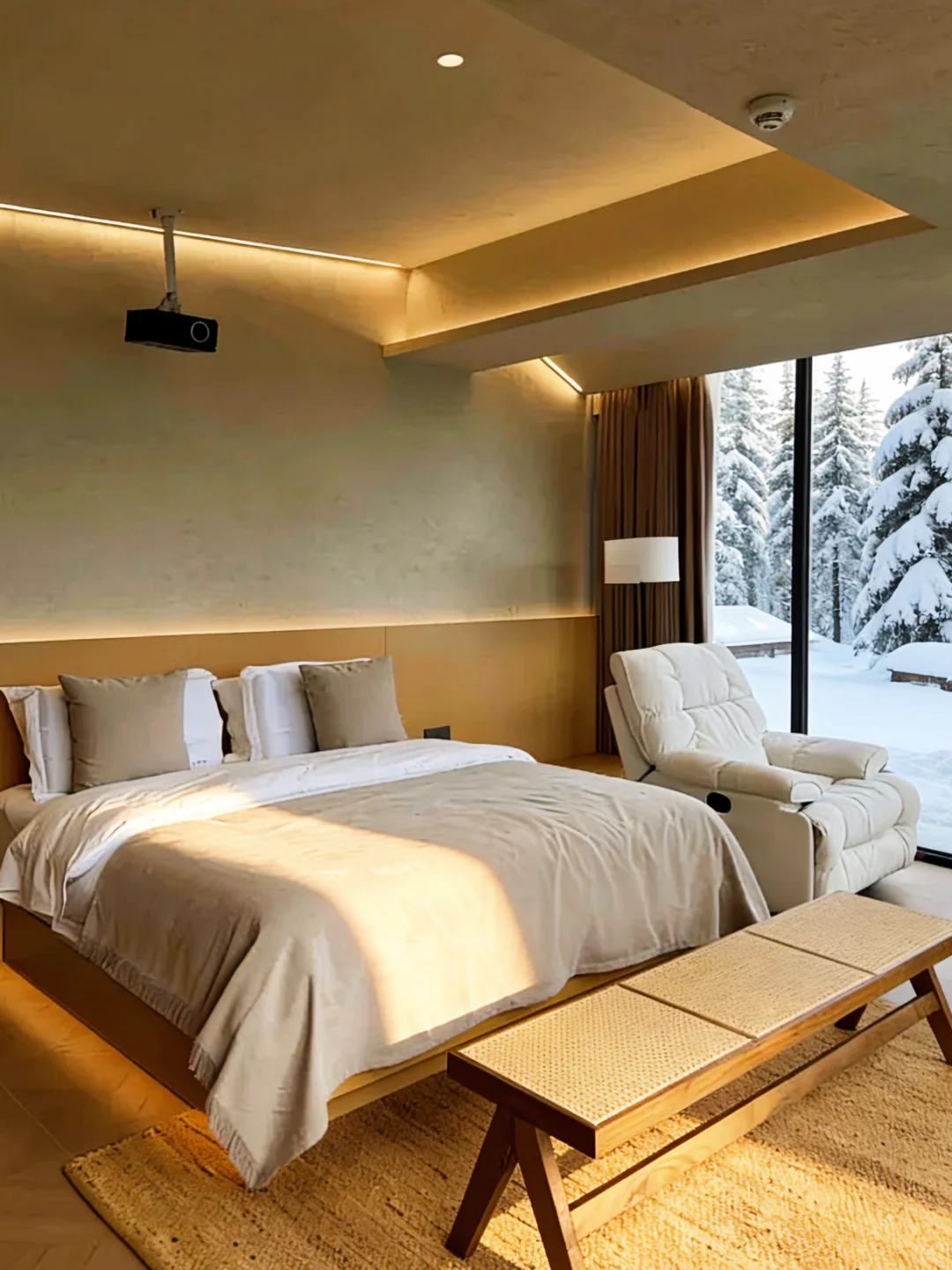 洛阳老君山！No.1的云端雪景酒店！躺看雾凇！