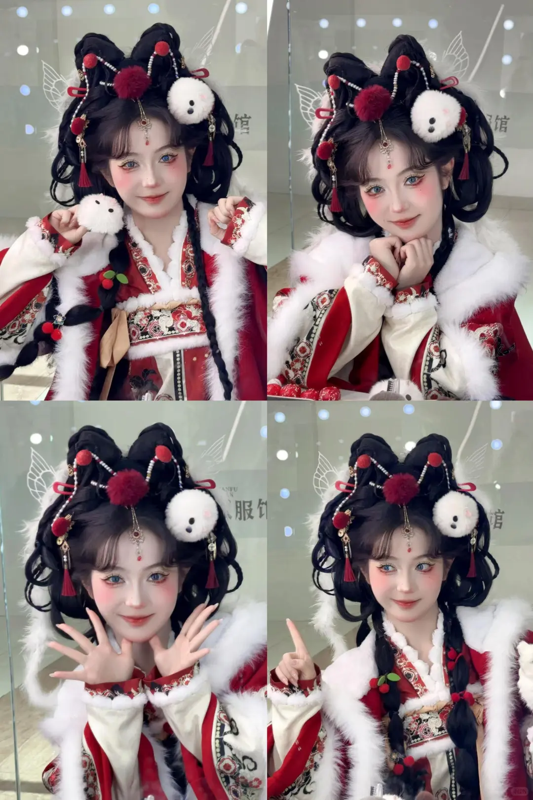 你敢信❓在洛阳119就能拿下的汉服妆造❗