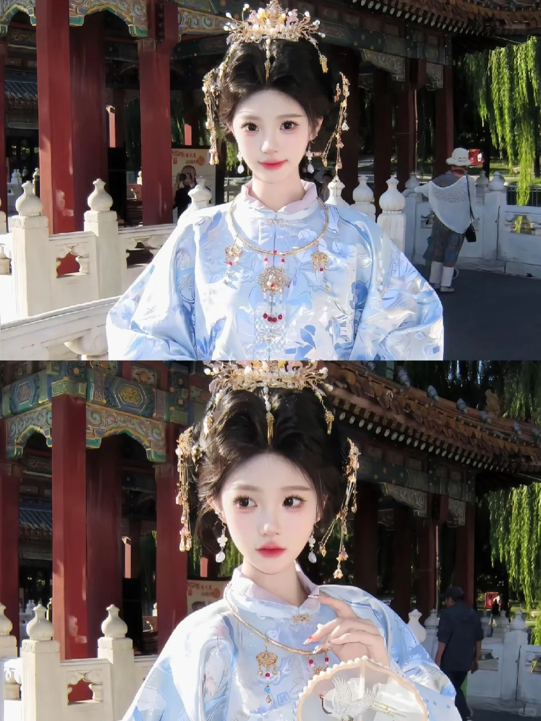 在洛阳花145做出了人生妆造🥰狠狠码住