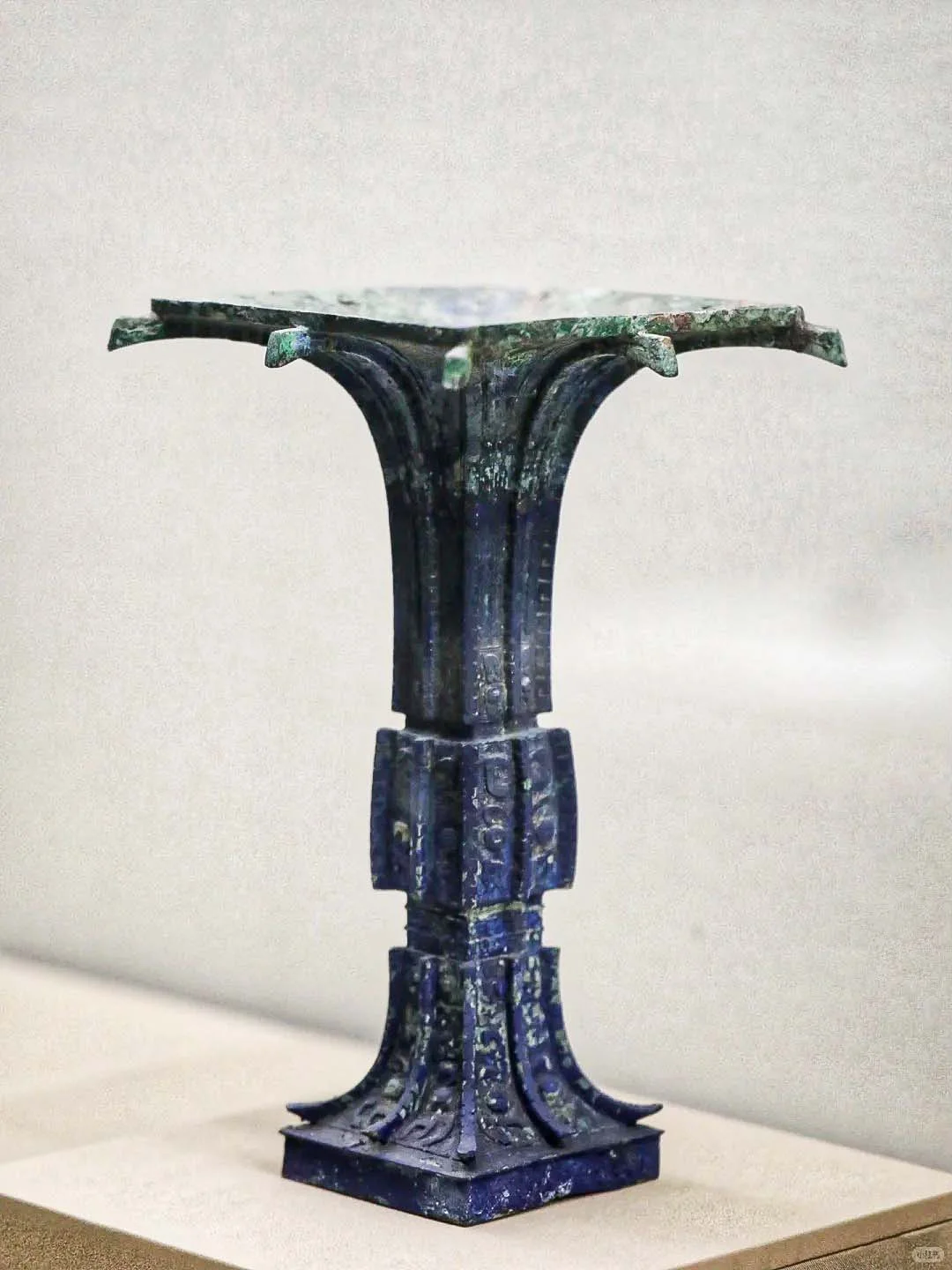 晚商——亚址铜方觚