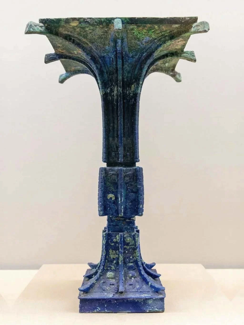 晚商——亚址铜方觚