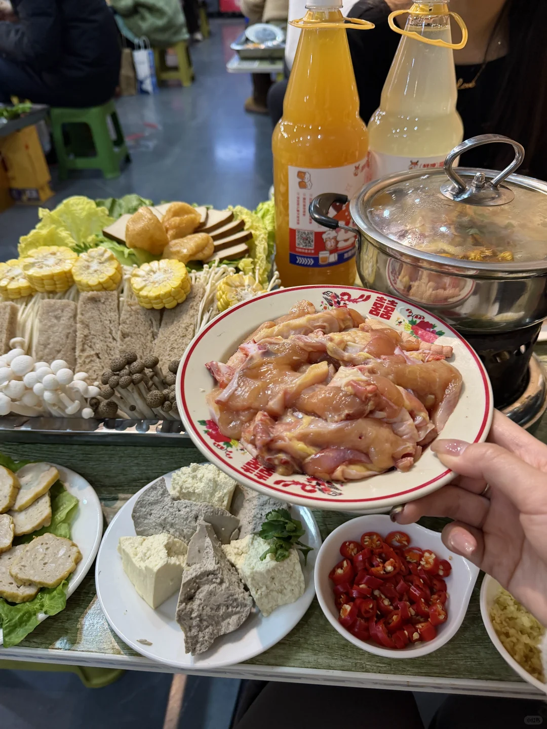 安阳椰子鸡小火锅！！座无虚席！