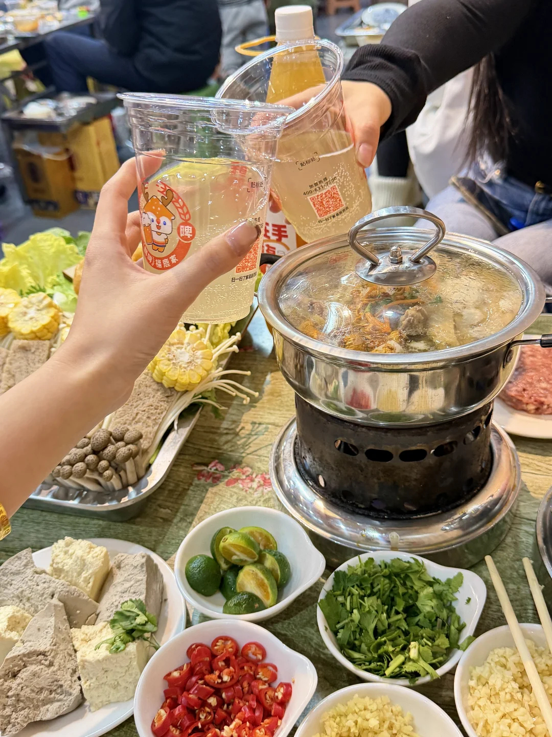 安阳椰子鸡小火锅！！座无虚席！