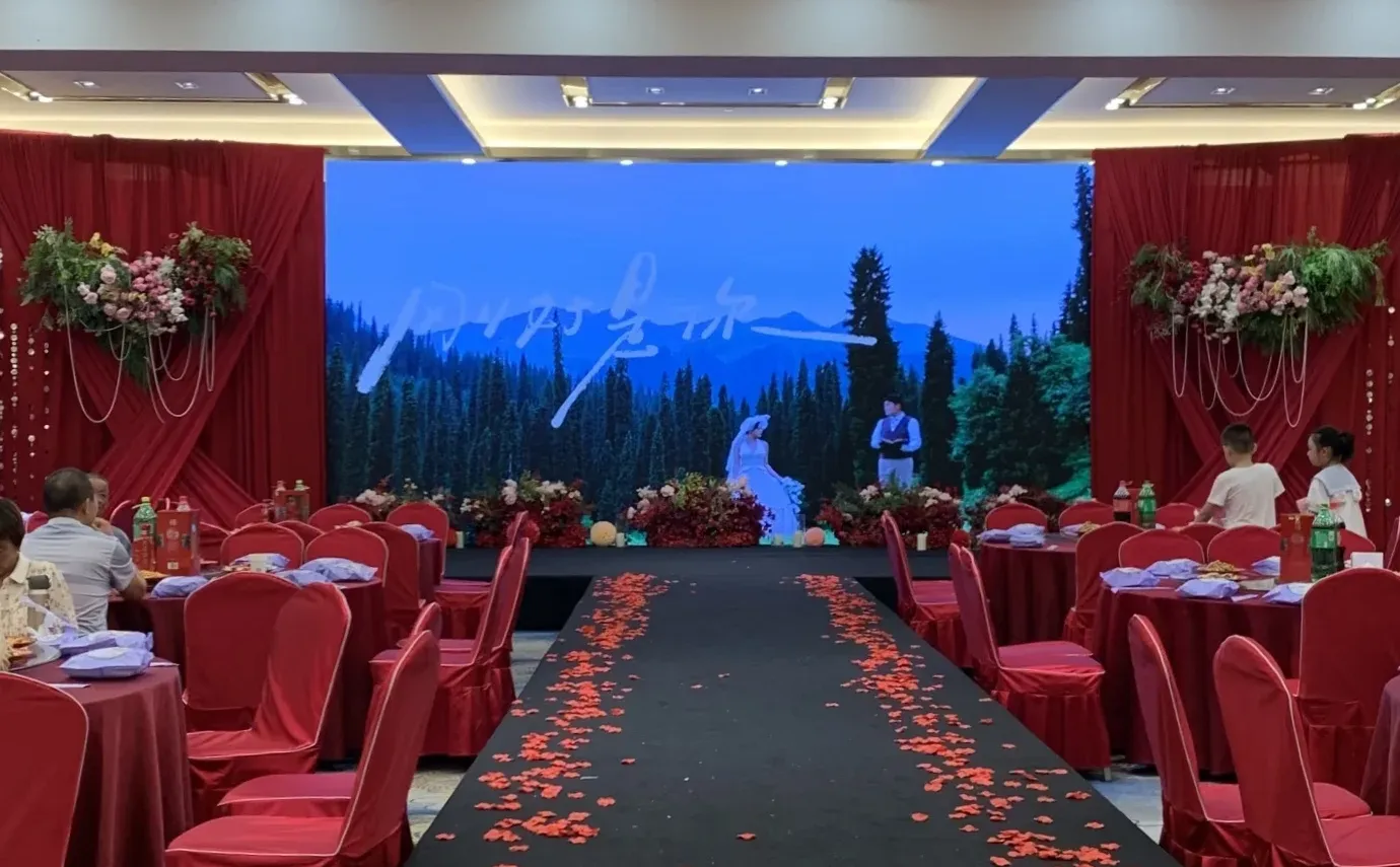 在郑州预算5000带迎宾区的答谢宴能做成这样