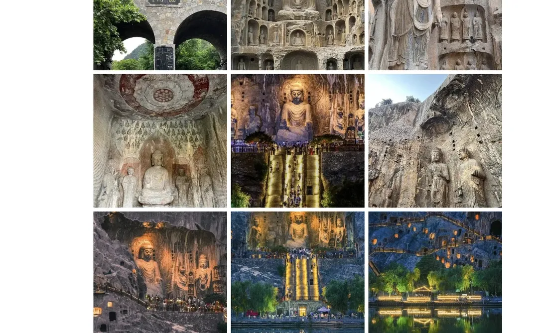 至于吗😓这姐去洛阳整整发了10条朋友圈啊