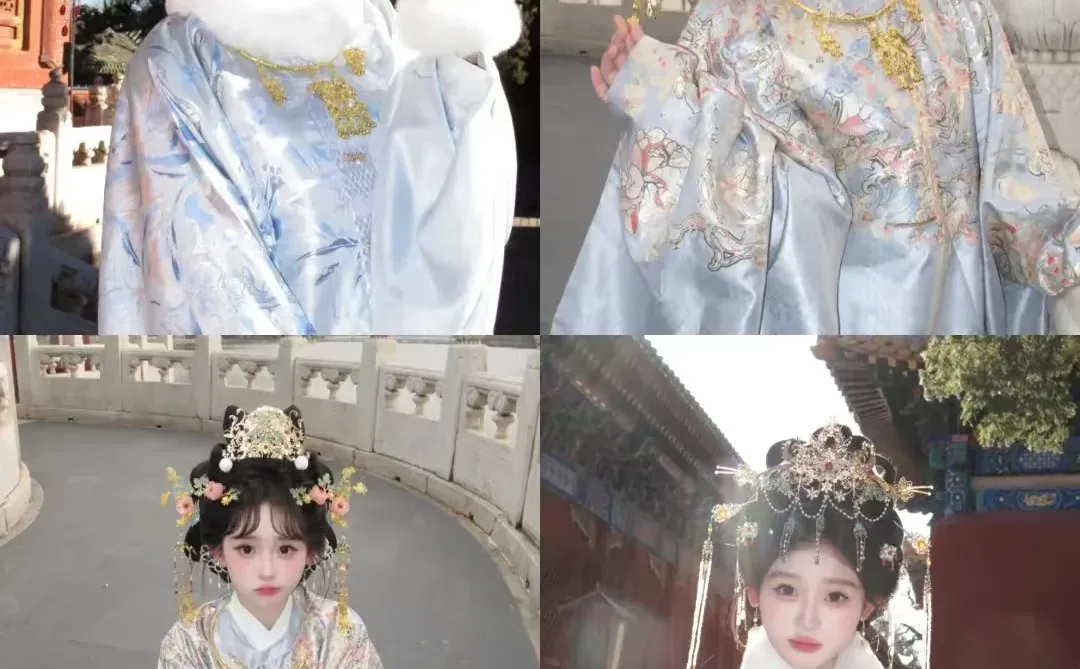 火爆🔥洛阳的6️⃣组明制贵女妆造合集来啦‼️