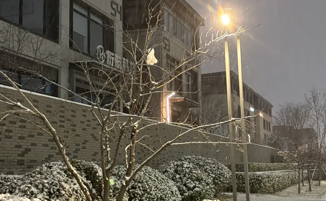 郑州大雪如约而至🌨️🌨️
