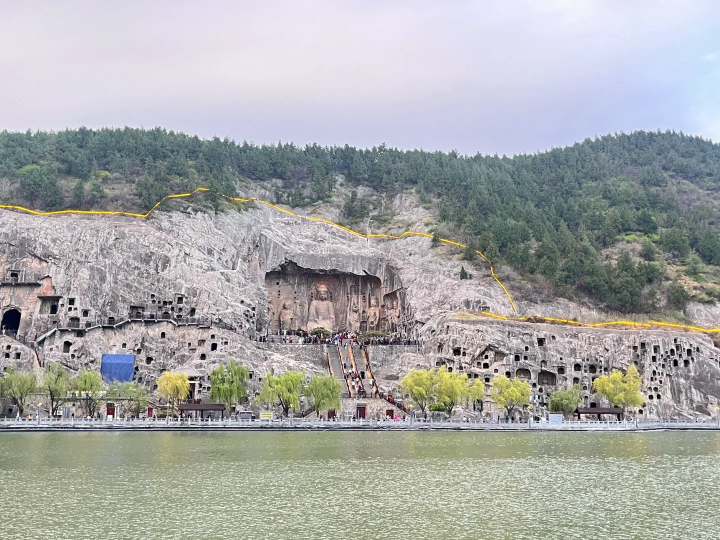 来了洛阳，怎么能错过龙门石窟的绝美傍晚！