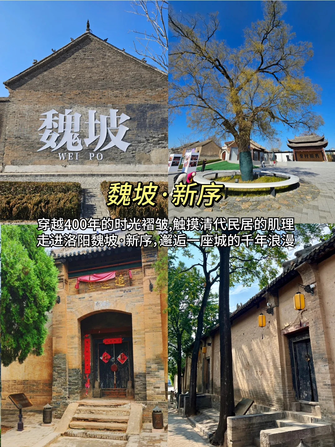 强烈推荐‼️洛阳9个免费景点合集📸