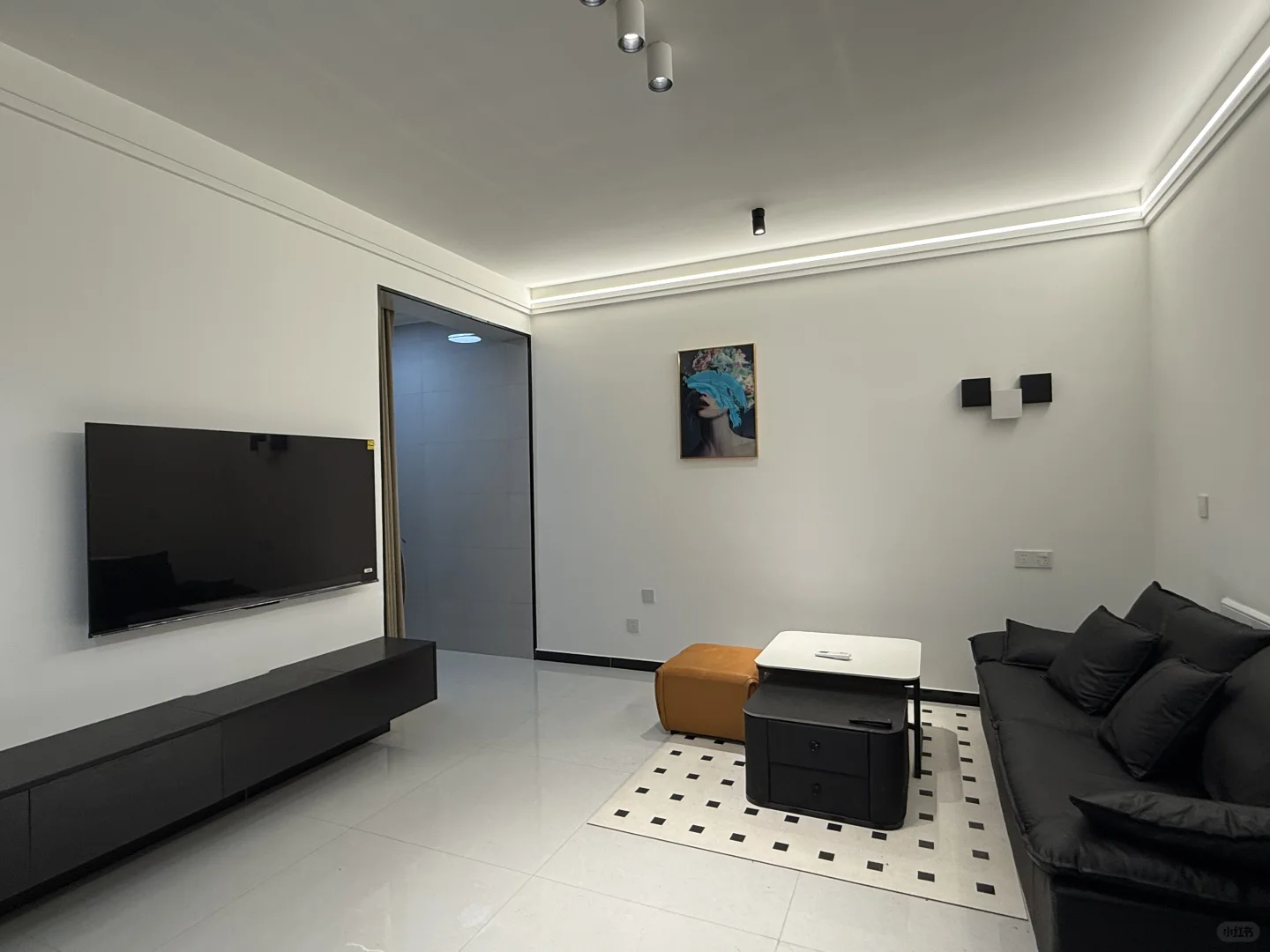 郑州 | 黑白轻奢一室一厅1500