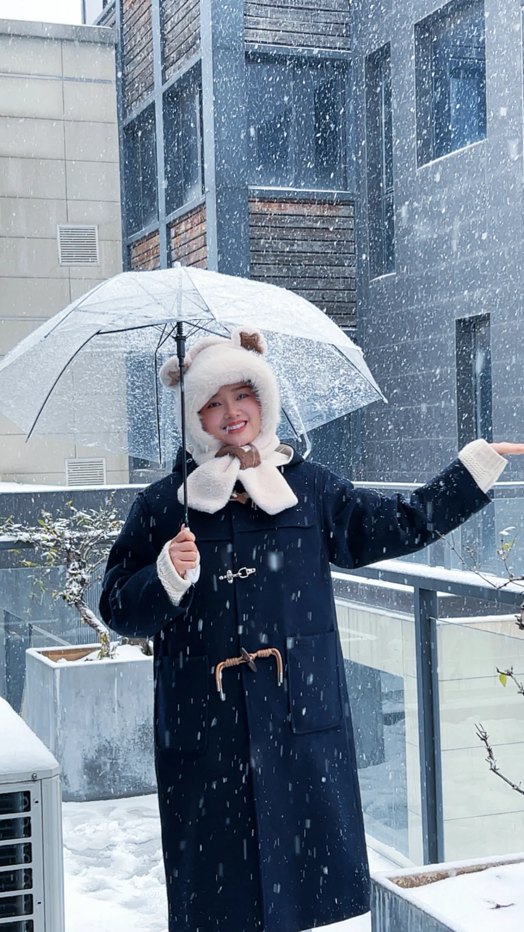 雪天也太有氛围感了🌨️