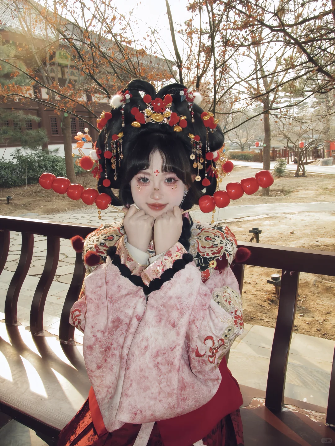 在洛阳花90元拍的小财神真的好出片！！喜欢！