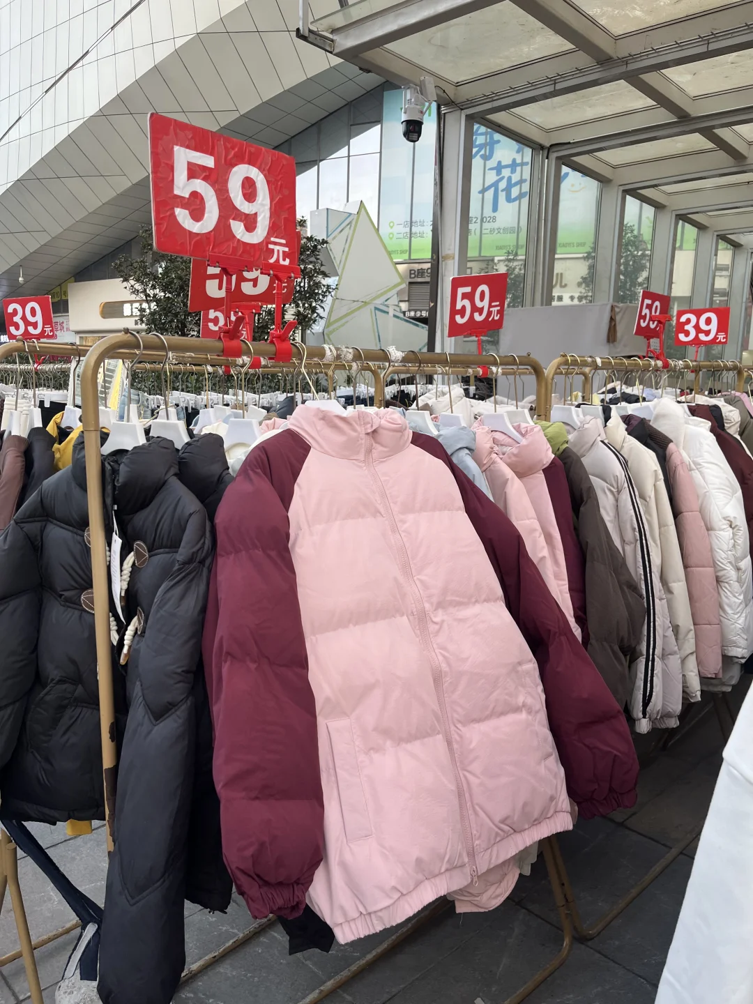 要被郑州批发市场59r的棉衣给折服了‼️‼️