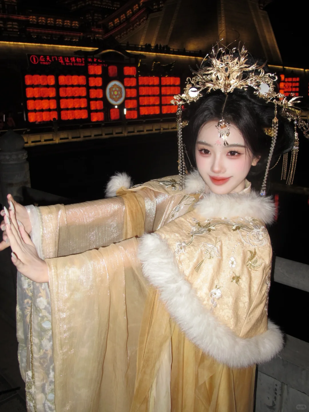 狠狠期待冬天来洛阳当一次公主了！