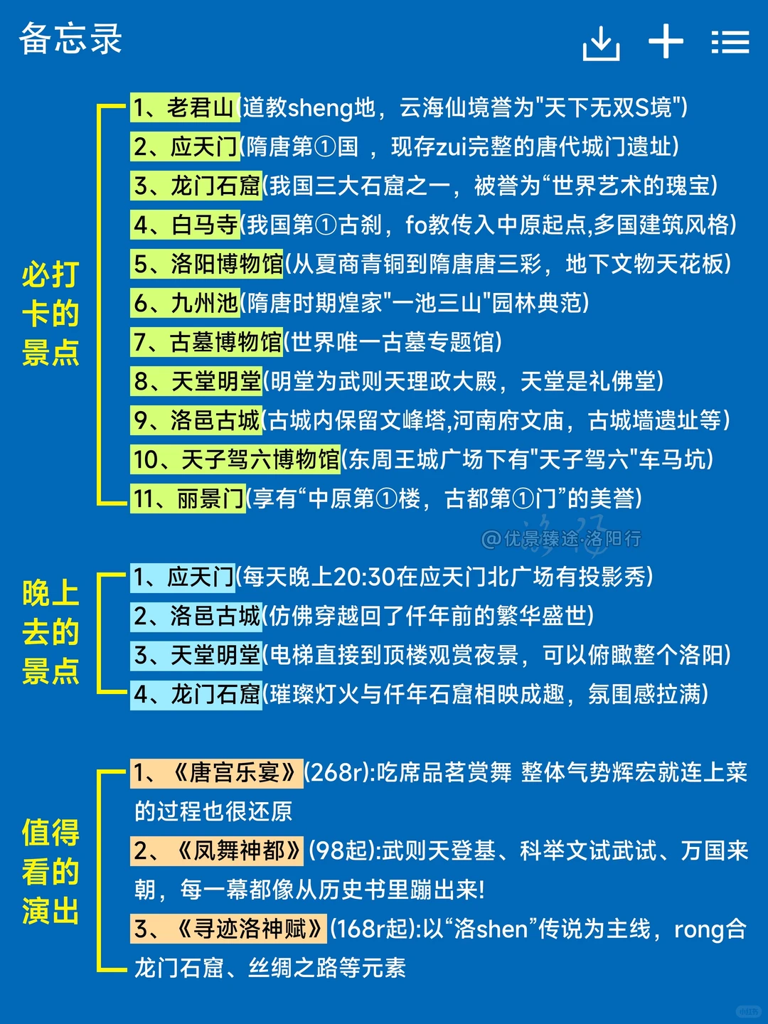 📍9.1洛阳已回，再也不听网上乱说了😢