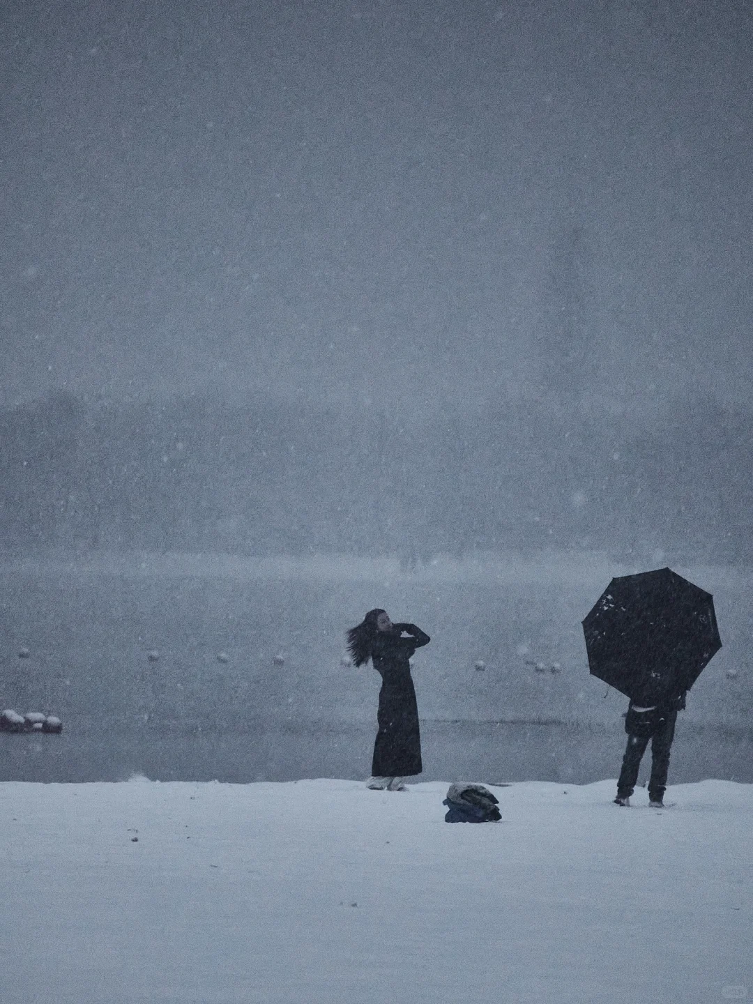 终于拍到郑州的雪景了，好美啊！！