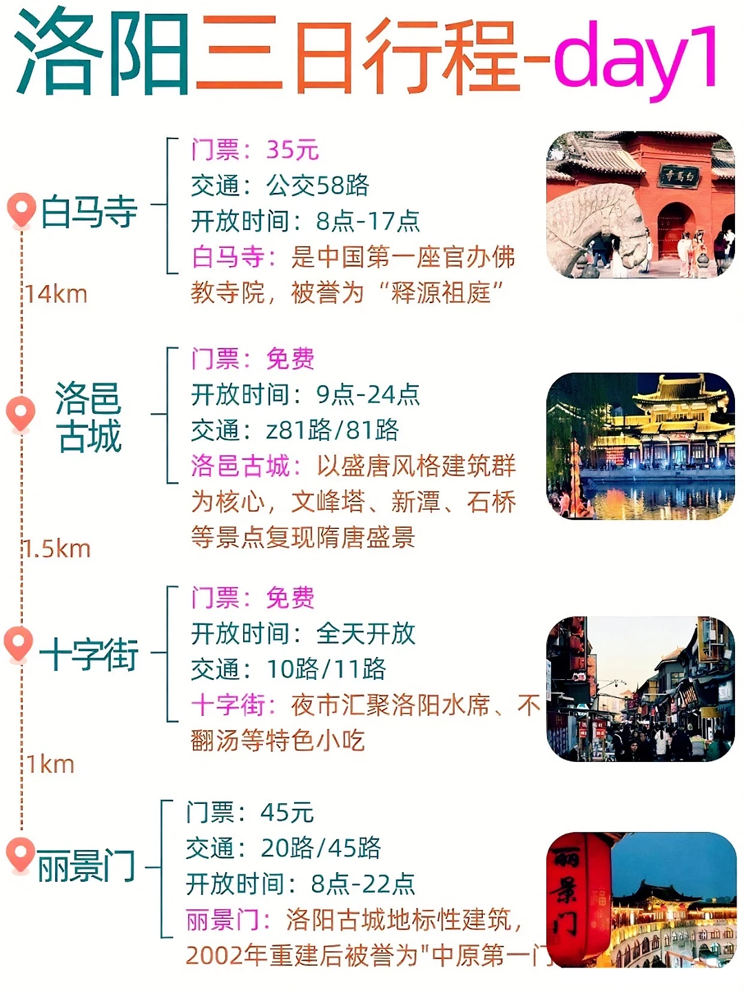 🌟刚从洛阳旅游回来，含泪总结避坑攻略