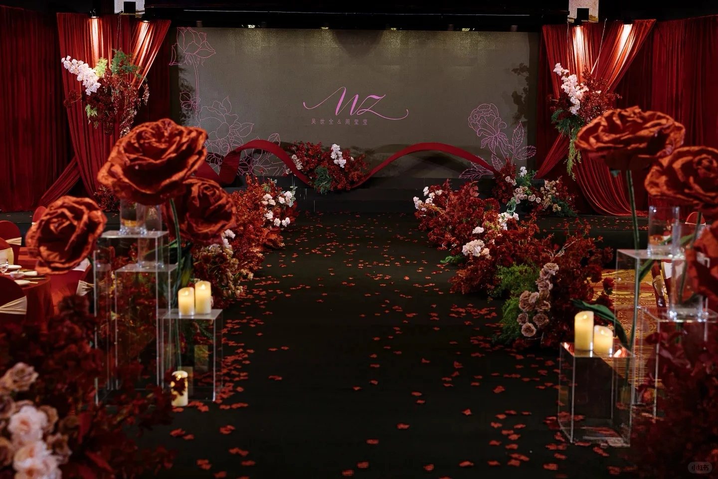 在郑州预算5000带迎宾区的答谢宴能做成这样