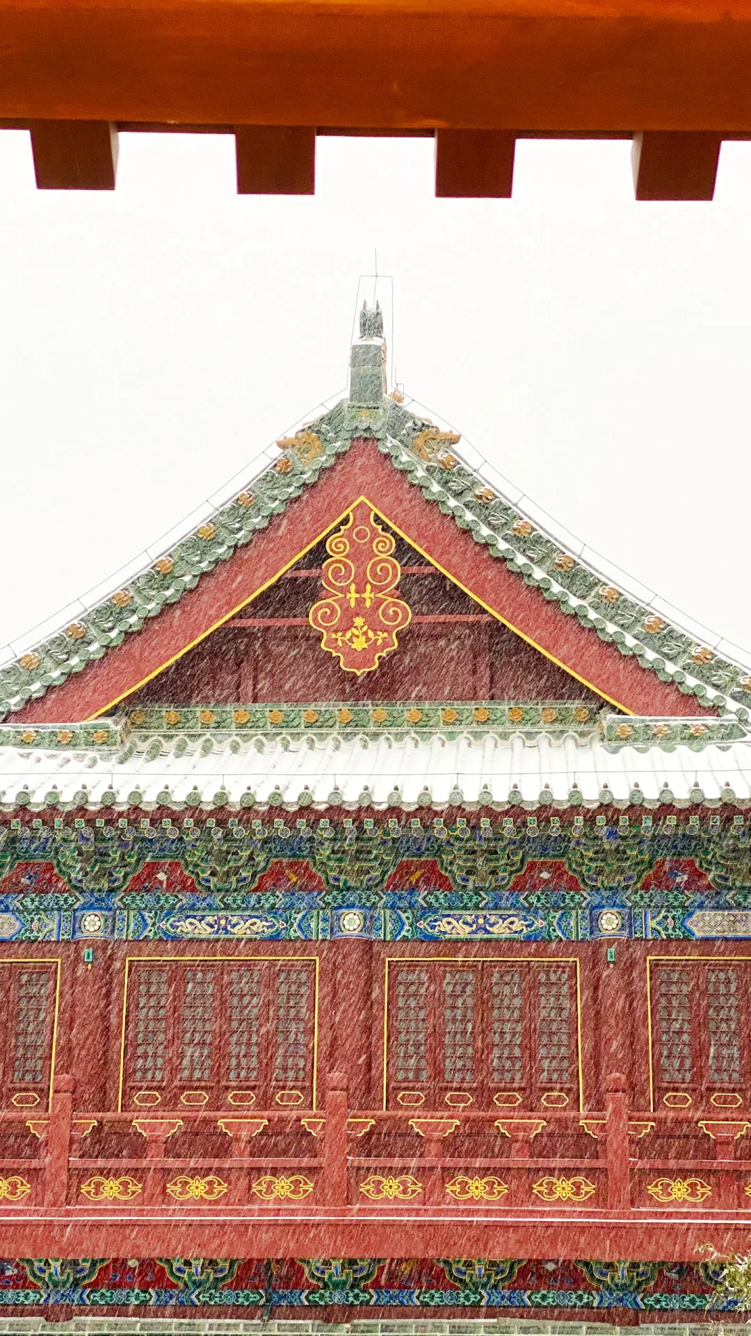 我在郑州文庙拍出了大雪中故宫既视感