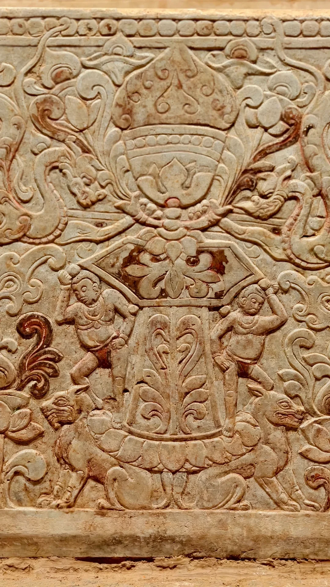 安阳博物馆隋代麴庆墓藏品