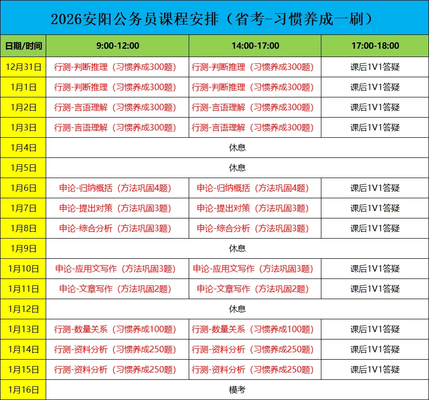 河南省考人的救星！安阳展鹏带你上岸