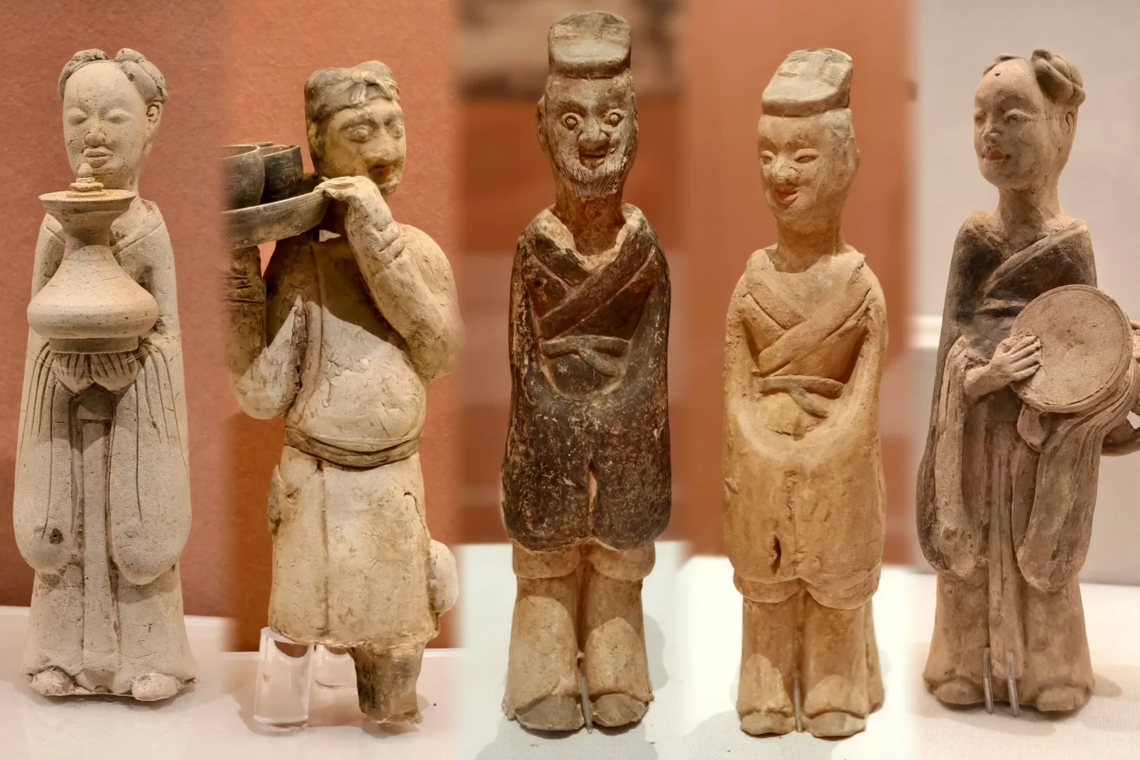 安阳博物馆隋代麴庆墓藏品