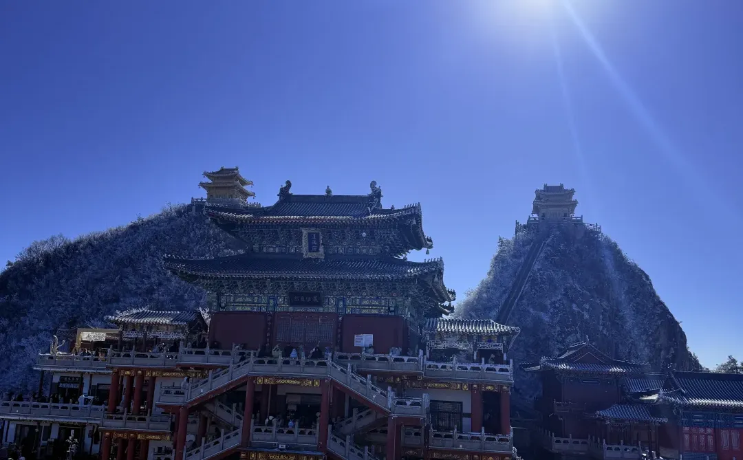 老君山最美的一天❄️