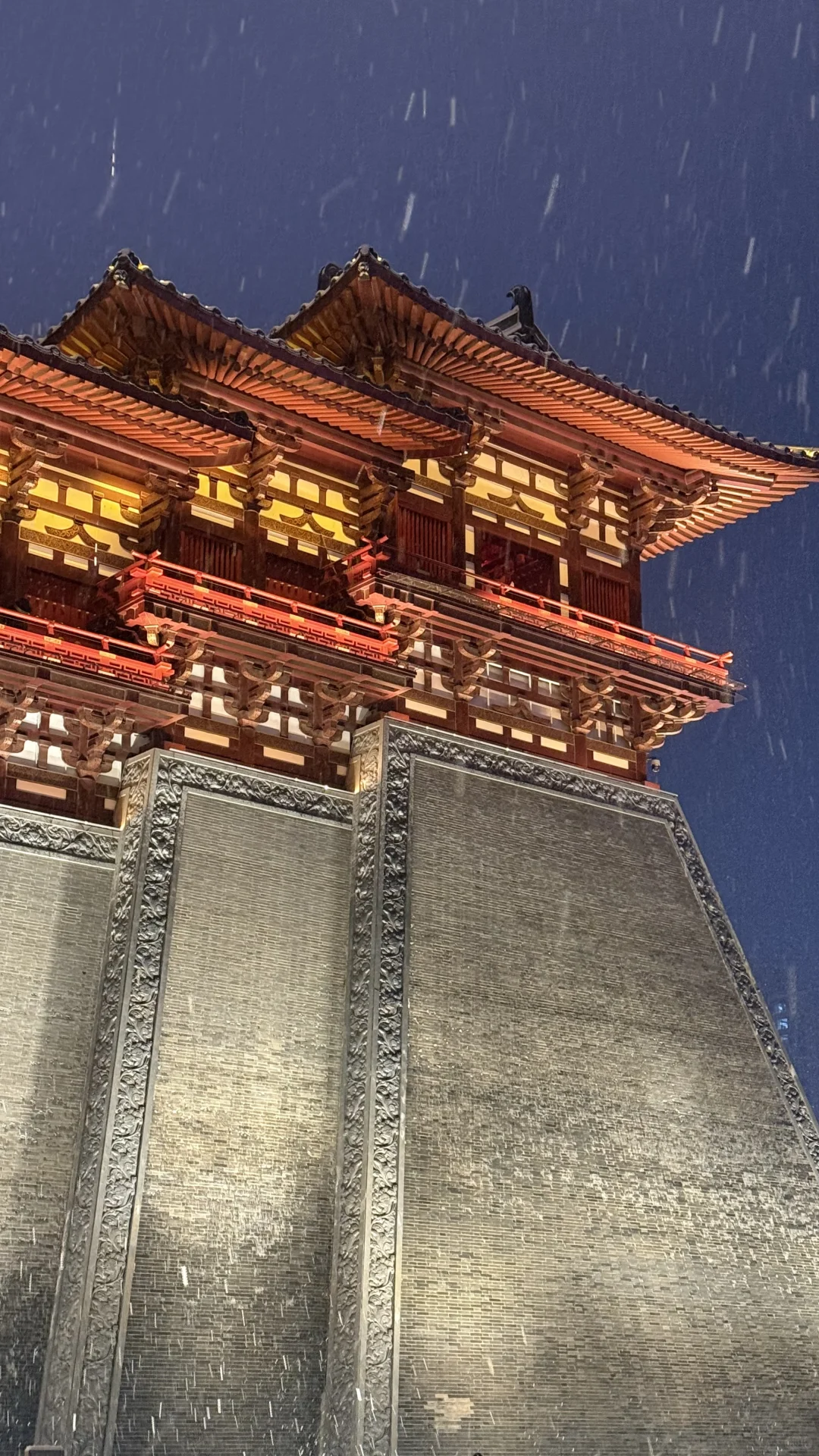 2025属于应天门的第一场雪来啦