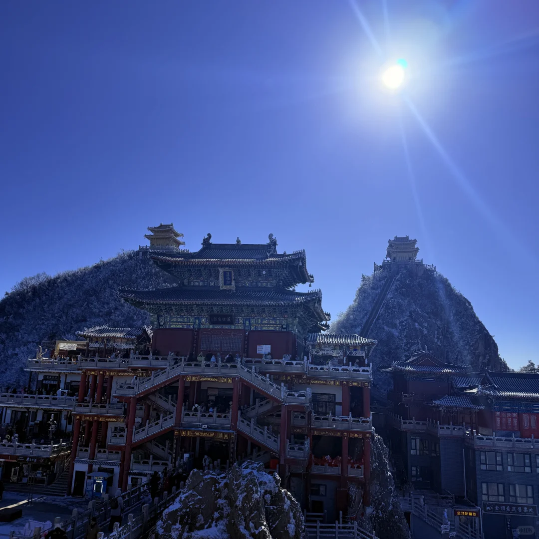 老君山最美的一天❄️