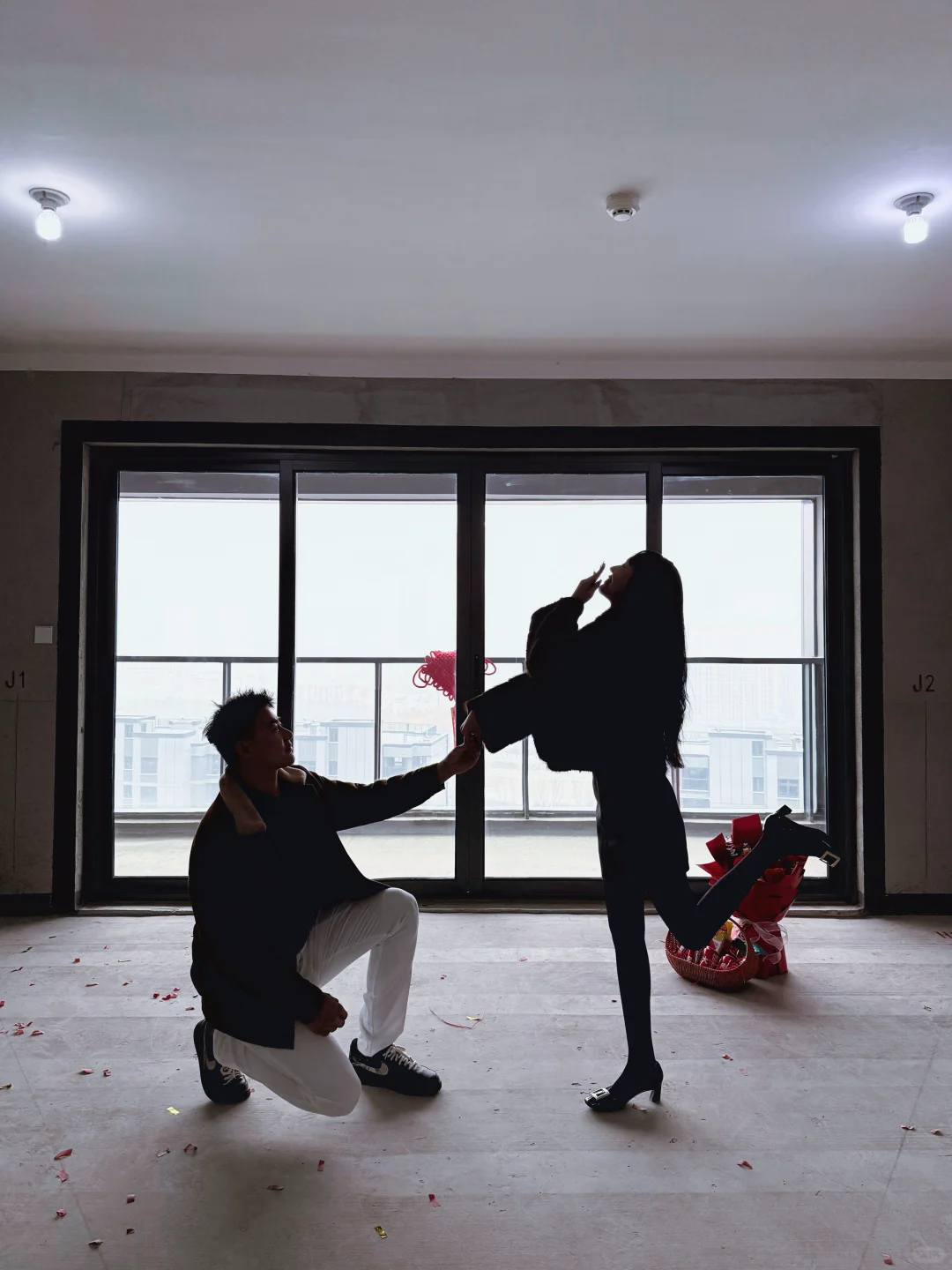 研一👩‍🎓｜在郑州初雪这天❄️我们收房啦🏠