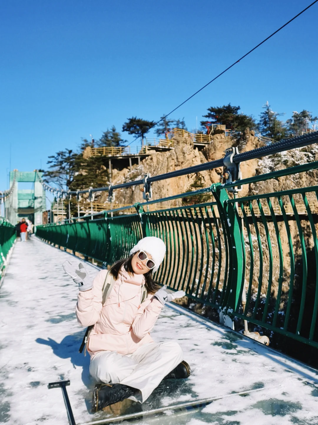 远赴人间惊鸿宴🌬️老君山上看日落看雪❄️