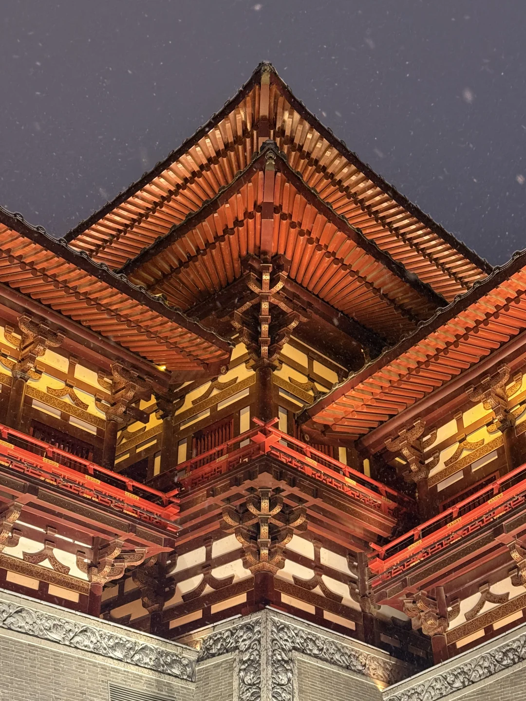 2025属于应天门的第一场雪来啦